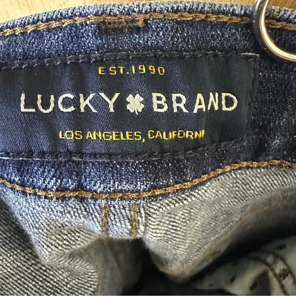 Lucky Brand Dark Blue Straight Jeans - Picture 6 of 8